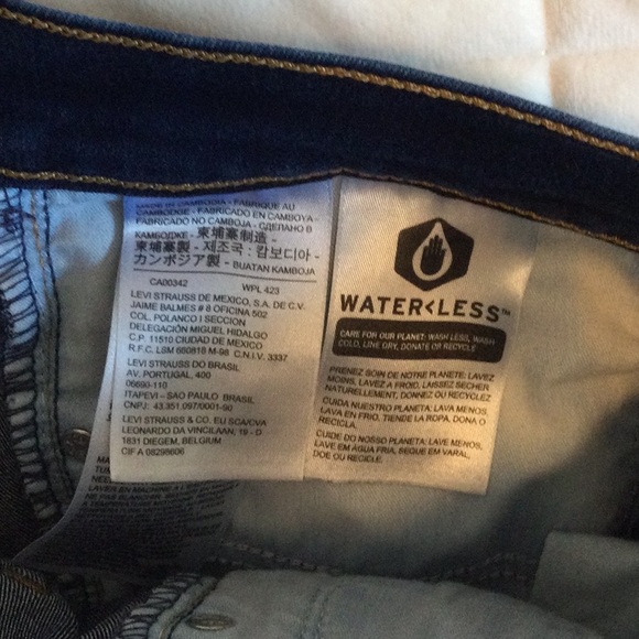 Levi Blue Jeans. 312. Slim . Size 27 - Picture 4 of 5